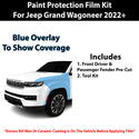 Fits Jeep Grand Wagoneer 2022+ Precut Premium Paint Protection Film Clear Bra PPF Decal Film Kit