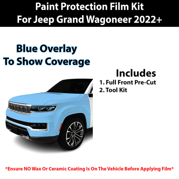 Fits Jeep Grand Wagoneer 2022+ Precut Premium Paint Protection Film Clear Bra PPF Decal Film Kit