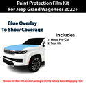 Fits Jeep Grand Wagoneer 2022+ Precut Premium Paint Protection Film Clear Bra PPF Decal Film Kit