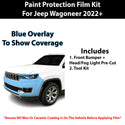 Fits Jeep Wagoneer 2022+ Precut Premium Paint Protection Film Clear Bra PPF Decal Film Kit