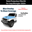 Fits Jeep Wrangler (Rubicon 392) 2024+ Precut Premium Paint Protection Film Clear Bra PPF Decal Film Kit