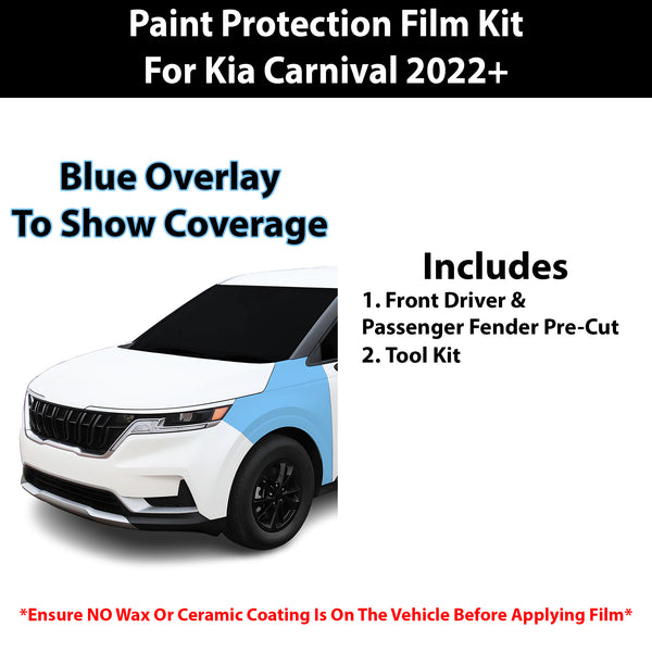 Fits Kia Carnival 2022+ Precut Premium Paint Protection Film Clear Bra PPF Decal Film Kit Cover