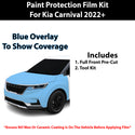 Fits Kia Carnival 2022+ Precut Premium Paint Protection Film Clear Bra PPF Decal Film Kit Cover