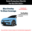 Fits Kia EV6 (GT/ GT-Line) 2022+ Precut Premium Paint Protection Film Clear Bra PPF Decal Film Kit Cover