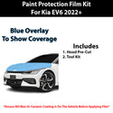 Fits Kia EV6 (Light/ Wind) 2022+ Precut Premium Paint Protection Film Clear Bra PPF Decal Film Kit