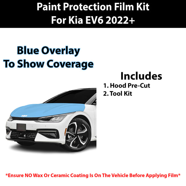 Fits Kia EV6 (Light/ Wind) 2022+ Precut Premium Paint Protection Film Clear Bra PPF Decal Film Kit