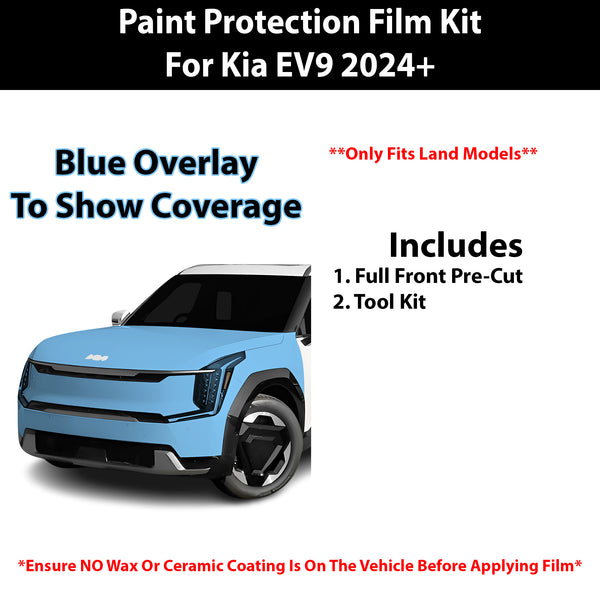 Fits Kia EV9 (Land) 2024+ Precut Premium Paint Protection Film Clear Bra PPF Decal Film Kit