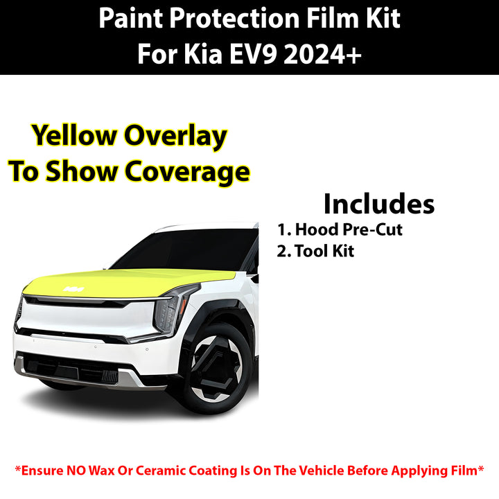 Fits Kia EV9 (Light/Wind) 2024+ Precut Premium Paint Protection Film Clear Bra PPF Decal Film Kit - Bogar Tech Designs