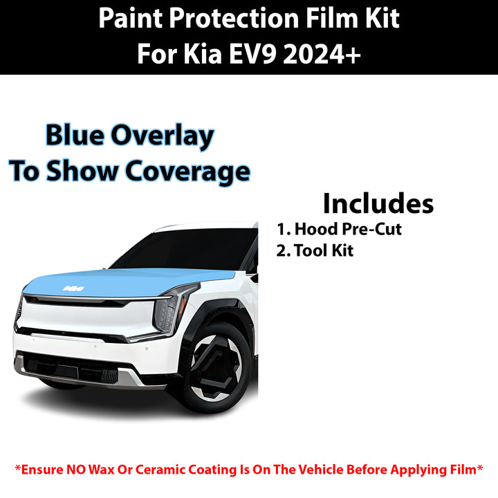 Fits Kia EV9 (Land) 2024+ Precut Premium Paint Protection Film Clear Bra PPF Decal Film Kit - Bogar Tech Designs