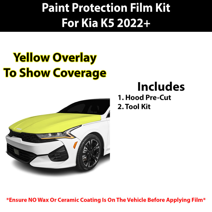 Fits Kia K5 (GT/ GT - Line) 2022+ Precut Premium Paint Protection Film Clear Bra PPF Decal Film Kit - Bogar Tech Designs