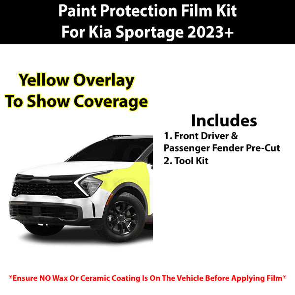 Fits Kia Sportage (X - Line) 2023+ Precut Premium Paint Protection Film Clear Bra PPF Decal Film Kit Cover - Bogar Tech Designs