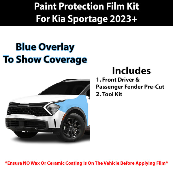 Fits Kia Sportage (X - Line) 2023+ Precut Premium Paint Protection Film Clear Bra PPF Decal Film Kit Cover - Bogar Tech Designs
