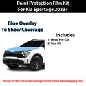 Fits Kia Sportage (X - Line) 2023+ Precut Premium Paint Protection Film Clear Bra PPF Decal Film Kit Cover - Bogar Tech Designs