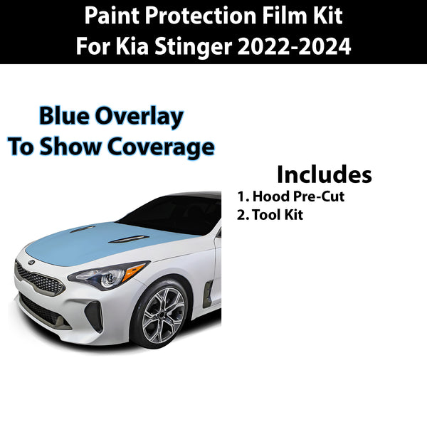 Fits Kia Stinger 2022+ Precut Premium Paint Protection Film Clear Bra PPF Decal Film Kit Cover