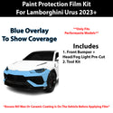 Fits Lamborghini Urus Performante 2023+ Precut Premium Paint Protection Film Clear Bra PPF Decal Film Kit Cover