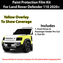 Fits Land Rover Defender 110 2020+ Precut Premium Paint Protection Film Clear Bra PPF Decal Film Kit Cover