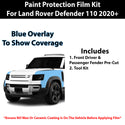 Fits Land Rover Defender 110 2020+ Precut Premium Paint Protection Film Clear Bra PPF Decal Film Kit Cover