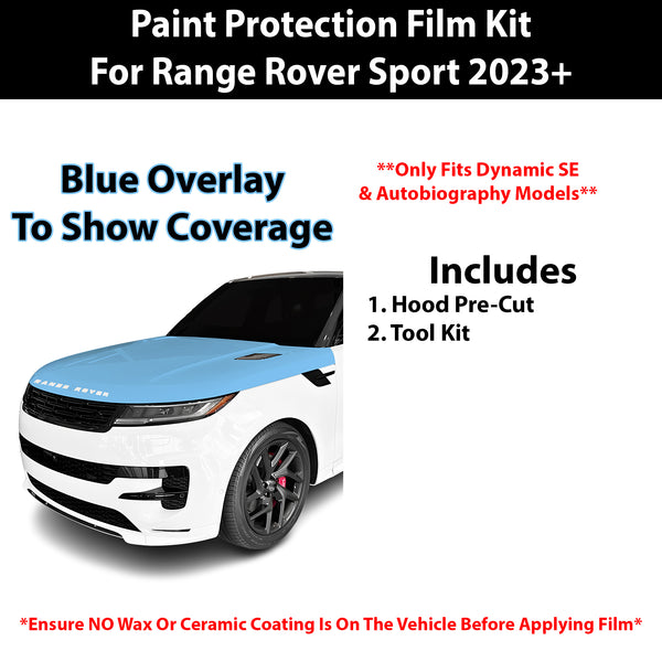 Fits Land Rover Range Rover Sport (Dynamic SE /Autobiography) 2023+ Precut Premium Paint Protection Film Clear Bra PPF Decal Film Kit Cover