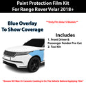 Fits Land Rover Range Rover Velar (S) 2018+ Precut Premium Paint Protection Film Clear Bra PPF Decal Film Kit Cover