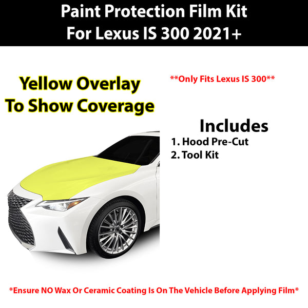 Fits Lexus IS (300) 2021+ Precut Premium Paint Protection Film Clear Bra PPF Decal Film Kit Cover