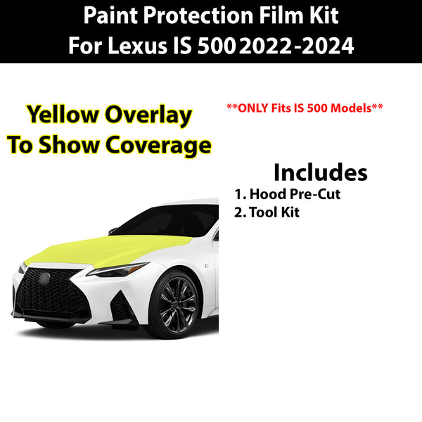 Precut Premium Paint Protection Film Clear Bra PPF Decal Film Kit Cover Fits Lexus IS500 2022-2024