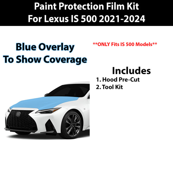 Precut Premium Paint Protection Film Clear Bra PPF Decal Film Kit Cover Fits Lexus IS500 2021-2024