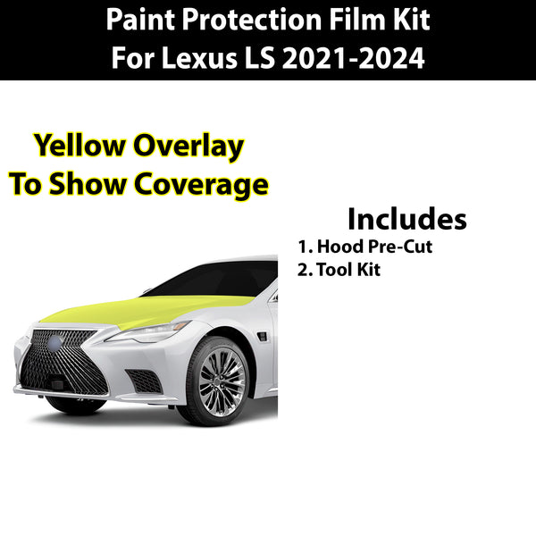 Precut Premium Paint Protection Film Clear Bra PPF Decal Film Kit Cover Fits Lexus LS 2021-2024