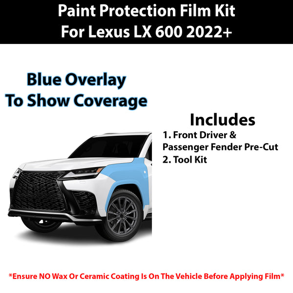 Fits Lexus LX 600 (F Sport) 2022+ Precut Premium Paint Protection Film Clear Bra PPF Decal Film Kit Cover