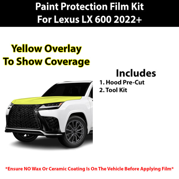 Fits Lexus LX 600 (F Sport) 2022+ Precut Premium Paint Protection Film Clear Bra PPF Decal Film Kit Cover