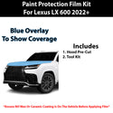 Fits Lexus LX 600 (F Sport) 2022+ Precut Premium Paint Protection Film Clear Bra PPF Decal Film Kit Cover