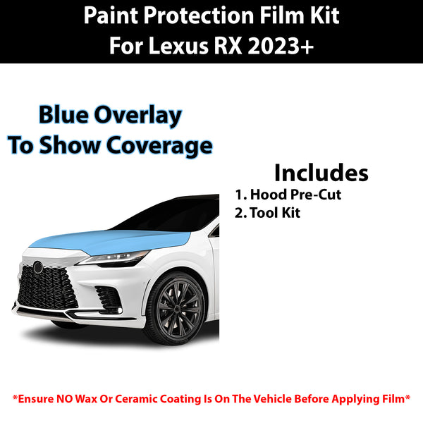 Fits Lexus RX (F Sport) 2023+ Precut Premium Paint Protection Film Clear Bra PPF Decal Film Kit Cover