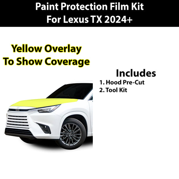 Fits Lexus TX 2024+ Precut Premium Paint Protection Film Clear Bra PPF Decal Film Kit