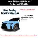 Fits Lexus UX (F Sport) 2019+ Precut Premium Paint Protection Film Clear Bra PPF Decal Film Kit Cover