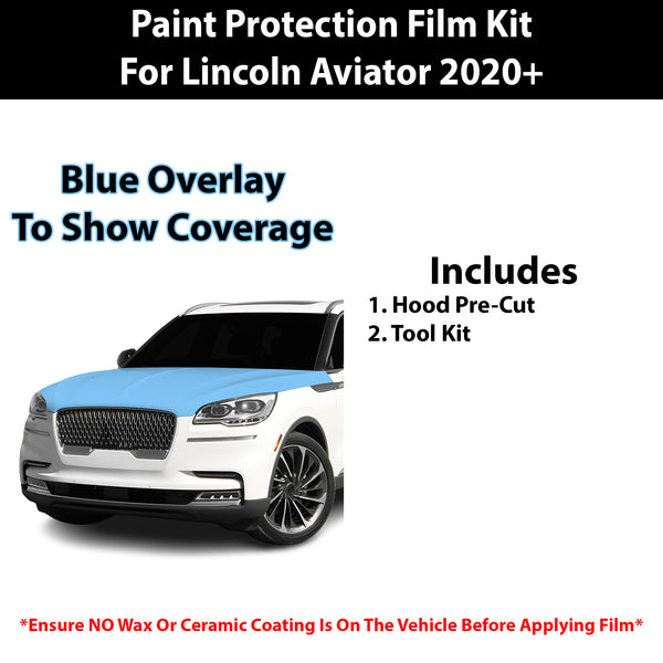 Fits Lincoln Aviator (Grand Touring & Black Label) 2020+ Precut Premium Paint Protection Film Clear Bra PPF Decal Film Kit Cover