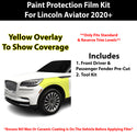 Fits Lincoln Aviator (Standard & Reserve) 2020+ Precut Premium Paint Protection Film Clear Bra PPF Decal Film Kit Cover