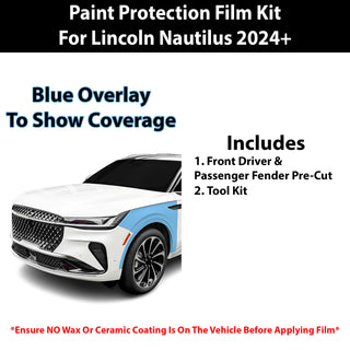 Fits Lincoln Nautilus (Premier & Reserve & Black Label) 2024+ Precut Premium Paint Protection Film Clear Bra PPF Decal Film Kit Cover