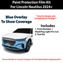 Fits Lincoln Nautilus 2024+ Precut Premium Paint Protection Film Clear Bra PPF Decal Film Kit Cover