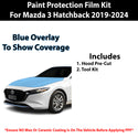 Fits Mazda 3 Hatchback 2019+ Precut Premium Paint Protection Film Clear Bra PPF Decal Film Kit