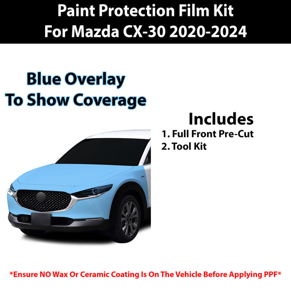 Fits Mazda CX-30 2020+ Precut Premium Paint Protection Film Clear Bra PPF Decal Film Kit