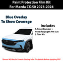 Fits Mazda CX-50 2023+ Precut Premium Paint Protection Film Clear Bra PPF Decal Film Kit