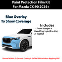 Fits Mazda CX-90 2024+ Precut Premium Paint Protection Film Clear Bra PPF Decal Film Kit