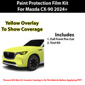 Fits Mazda CX-90 2024+ Precut Premium Paint Protection Film Clear Bra PPF Decal Film Kit