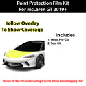 Fits McLaren GT 2019+ Precut Premium Paint Protection Film Clear Bra PPF Decal Film Kit Cover