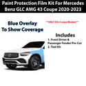 Fits Mercedes Benz GLC43 2020-2023 Precut Premium Paint Protection Film Clear Bra PPF Decal Film Kit Cover