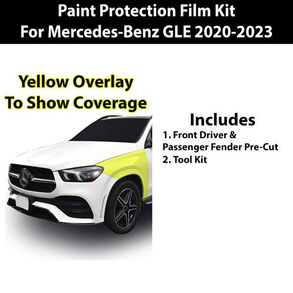 Fits Mercedes-Benz GLE 2023+ Precut Premium Paint Protection Film Clear Bra PPF Decal Film Kit Cover