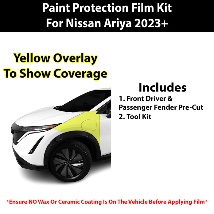 Fits Nissan Ariya (Engage & Venture) 2023+ Precut Premium Paint Protection Film Clear Bra PPF Decal Film Kit Cover - Bogar Tech Designs