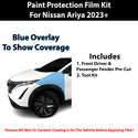 Fits Nissan Ariya (Engage & Venture) 2023+ Precut Premium Paint Protection Film Clear Bra PPF Decal Film Kit Cover