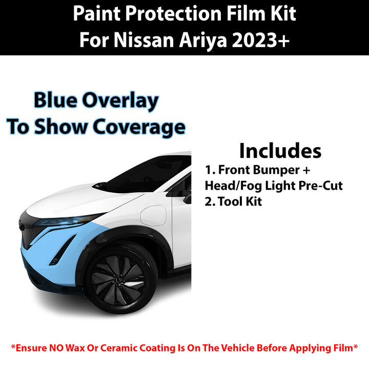 Fits Nissan Ariya (Engage & Venture) 2023+ Precut Premium Paint Protection Film Clear Bra PPF Decal Film Kit Cover - Bogar Tech Designs