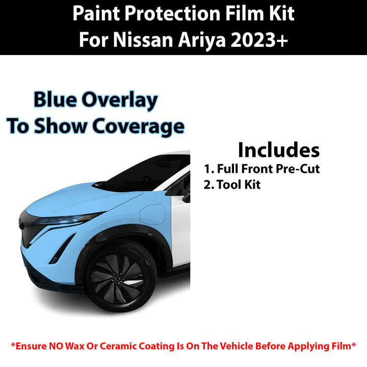 Fits Nissan Ariya (Engage & Venture) 2023+ Precut Premium Paint Protection Film Clear Bra PPF Decal Film Kit Cover - Bogar Tech Designs