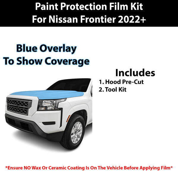 Fits Nissan Frontier (PRO-X & PRO-4X) 2022+ Precut Premium Paint Protection Film Clear Bra PPF Decal Film Kit Cover